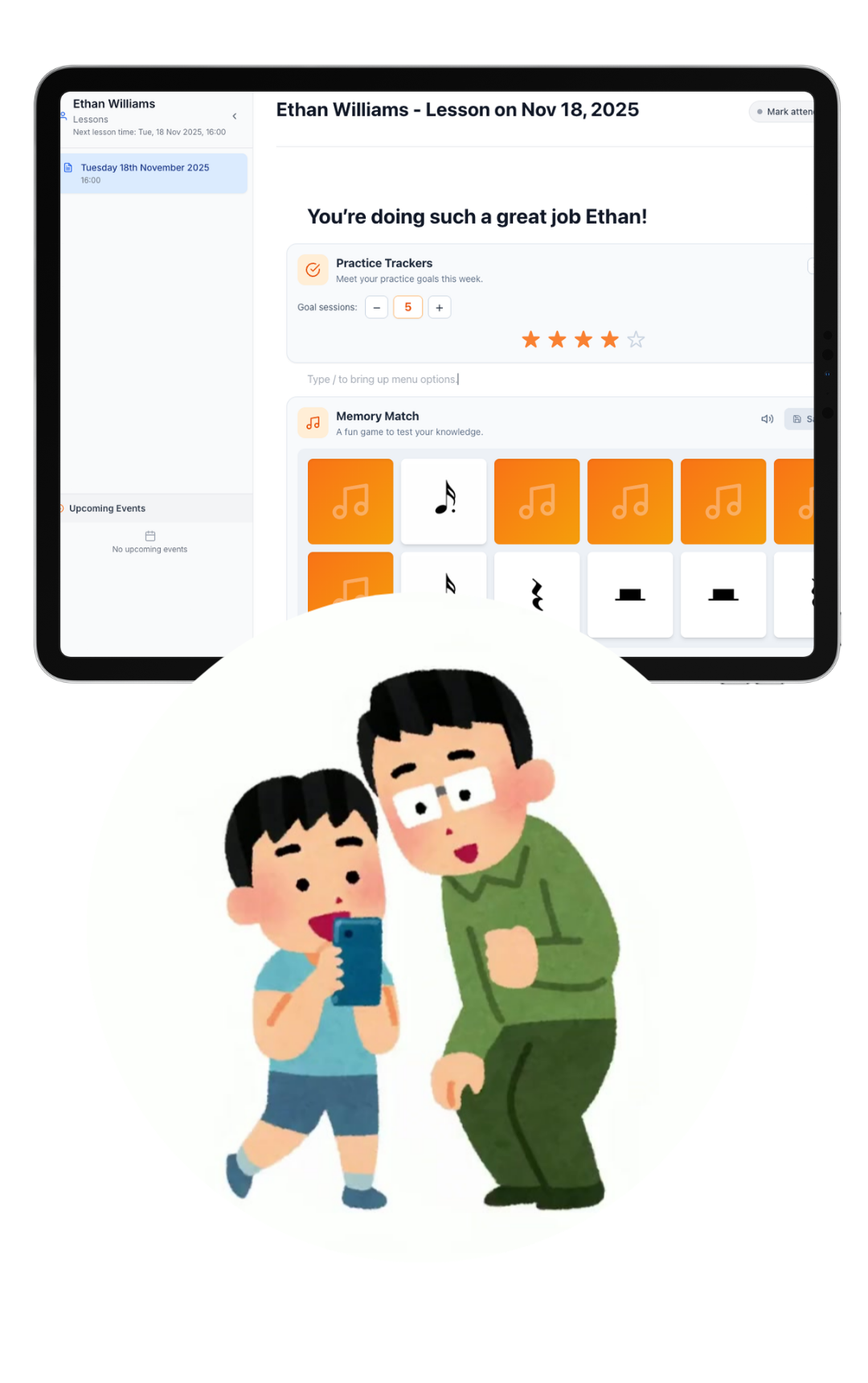 Family Hub interface