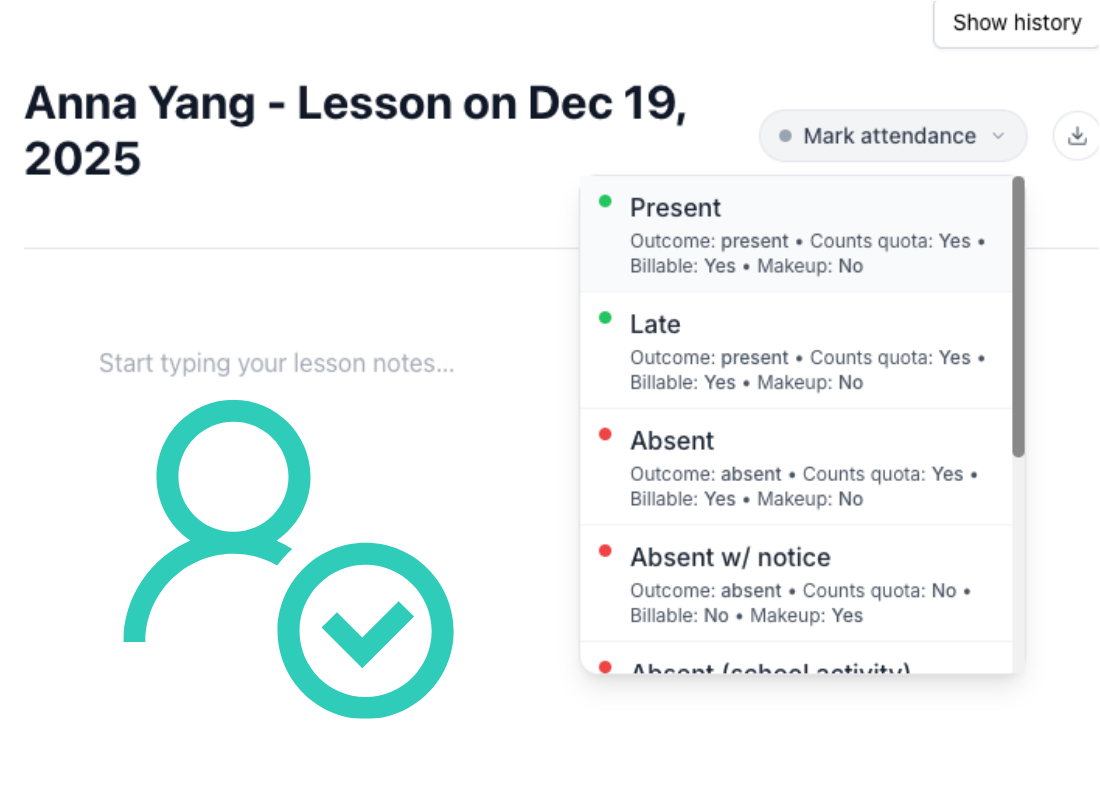 Attendance & Scheduling