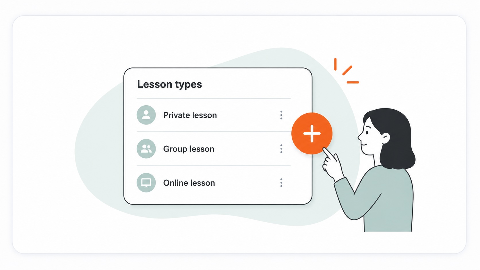 How to add a lesson type